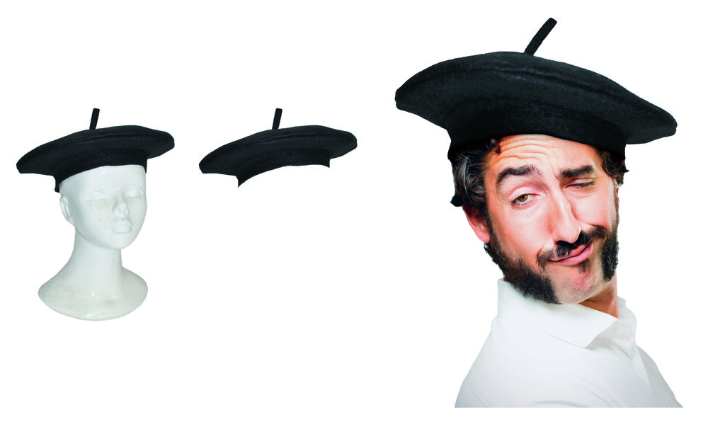 Funny Fashion - Μπερές Ζωγράφου Μαύρο 62139