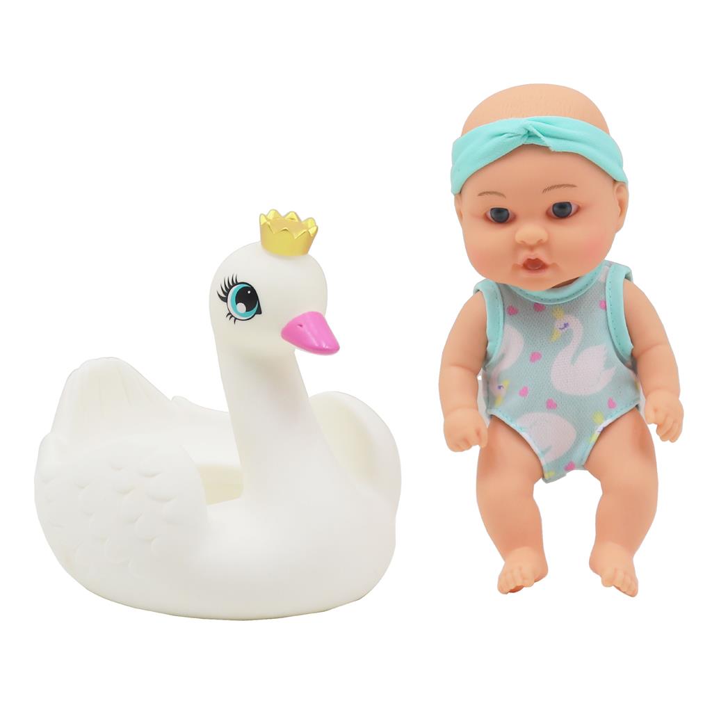 Luna - Σετ Με Μωρό Κούκλα Για Μπάνιο Με Ζωάκι 622174