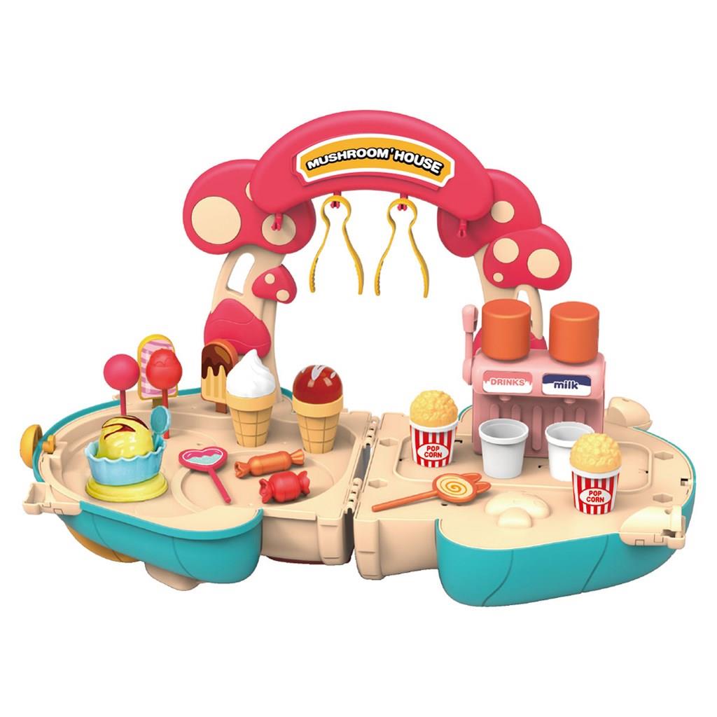 Luna - Βαλιτσάκι Μανιτάρι Ζαχαροπλαστικής Luna Toys Σετ 39 τμχ 622832
