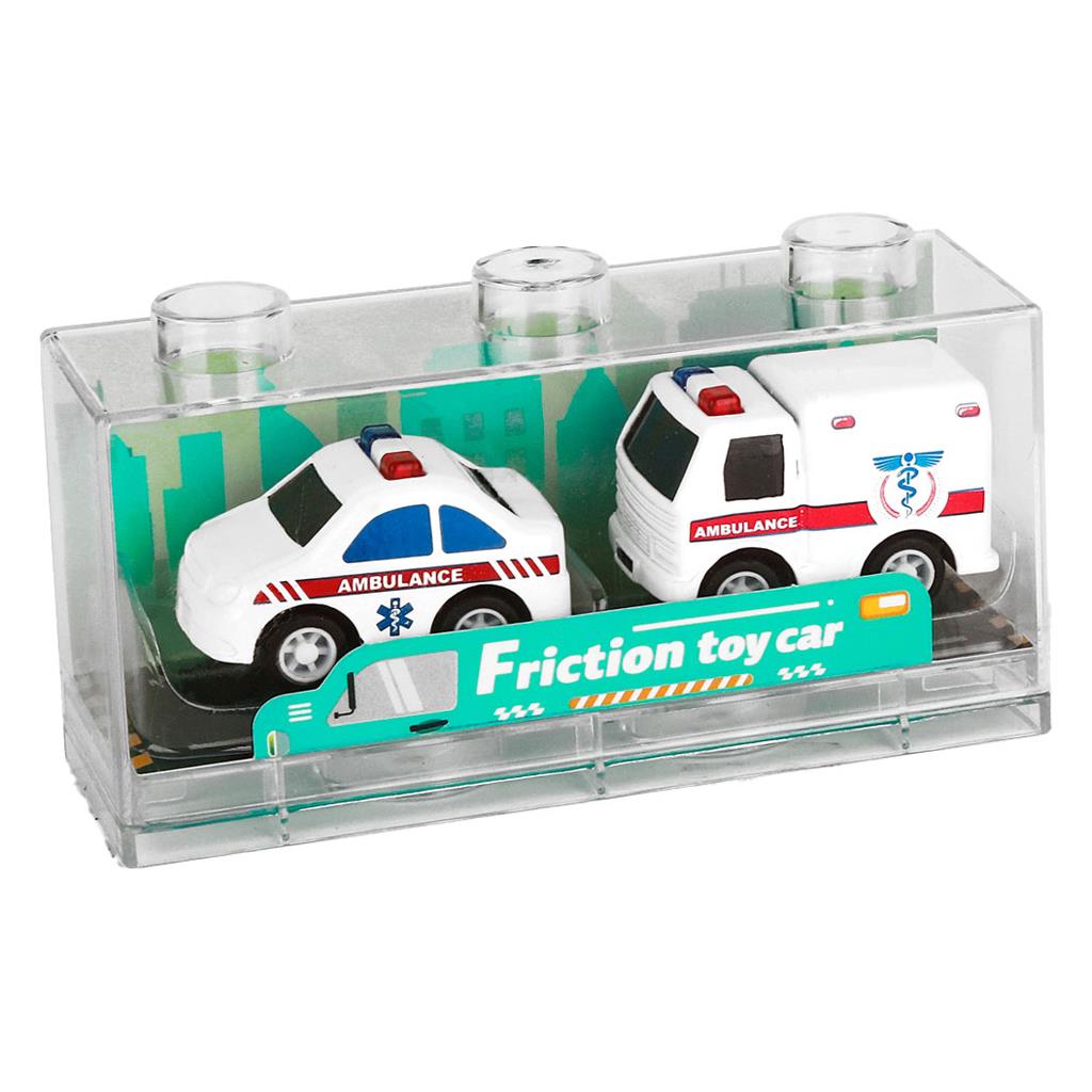Luna - Όχημα Pull Back Die Cast Σετ 2Τμχ 623015