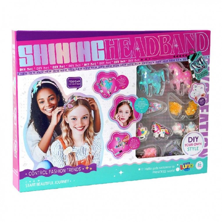 Luna - Shining Headband, Σετ Δημιουργίας DIY Κορδέλας Μαλλιών 623333