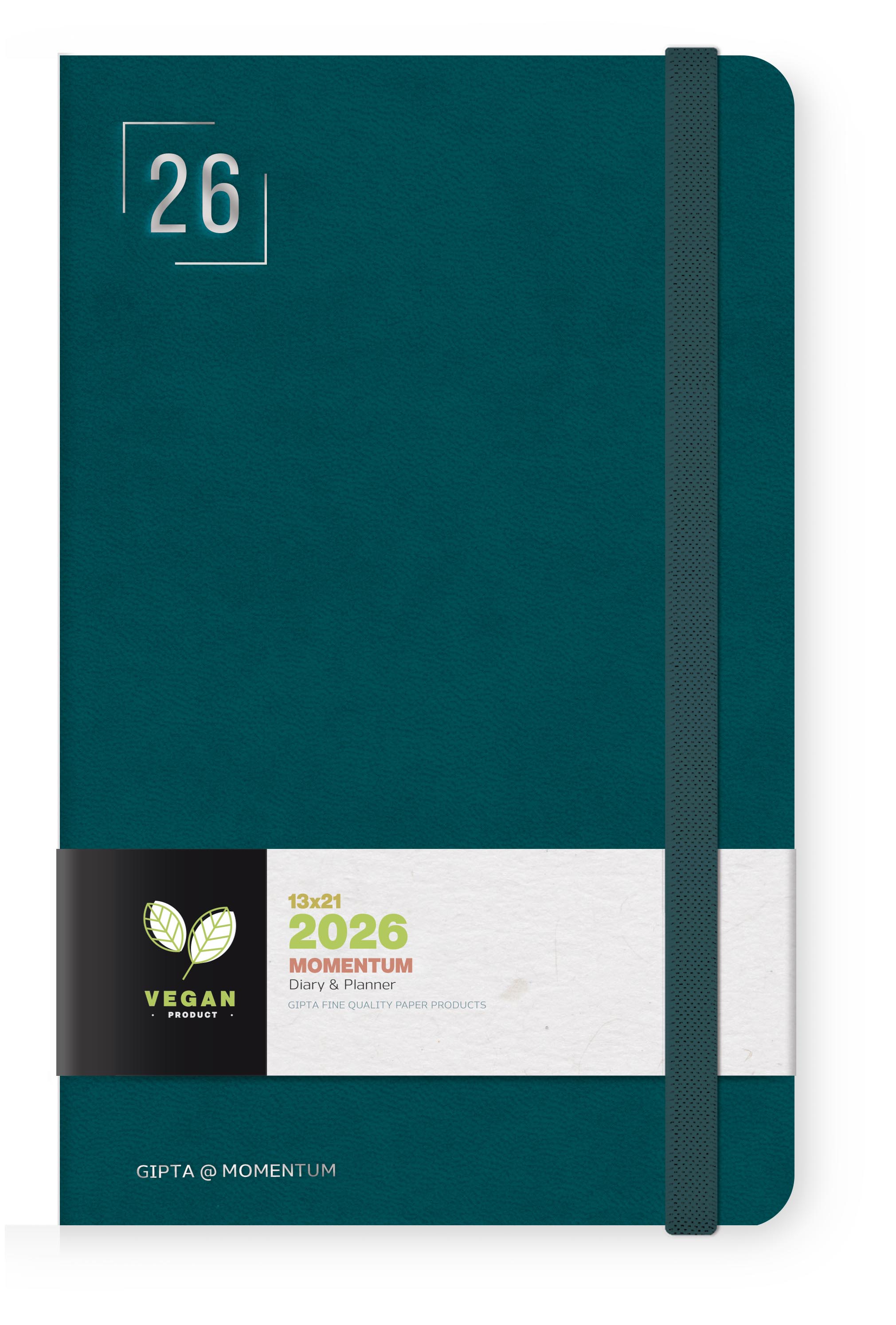Unipap - Ημερήσιο Ημερολόγιο Momentum 2026, 17x24 Green 626-1317-83