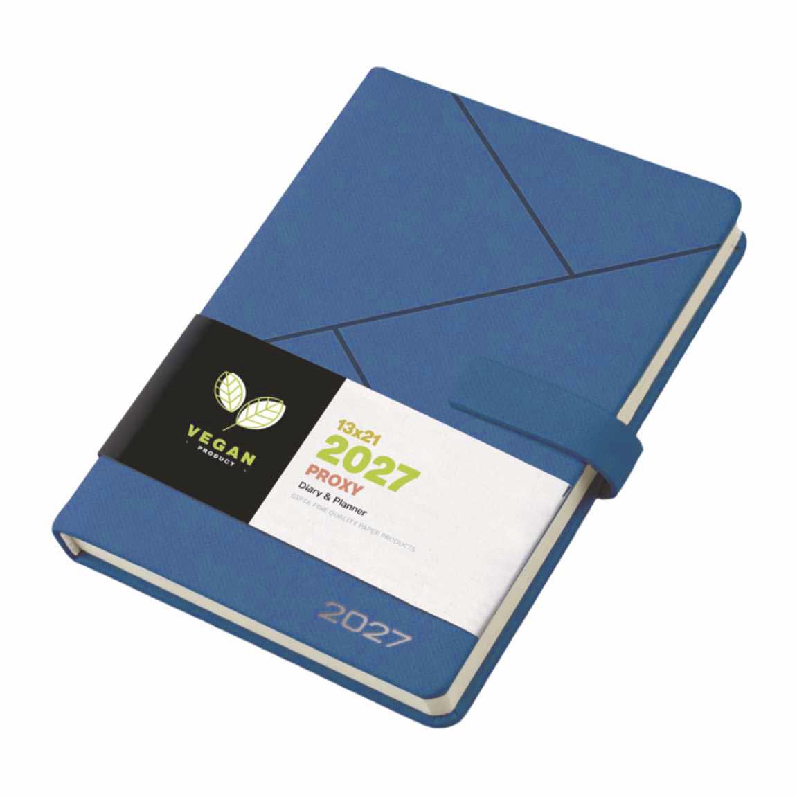 Unipap - Ημερήσιο Ημερολόγιο Proxy 2027, Μπλε 17x24 627-4217-85