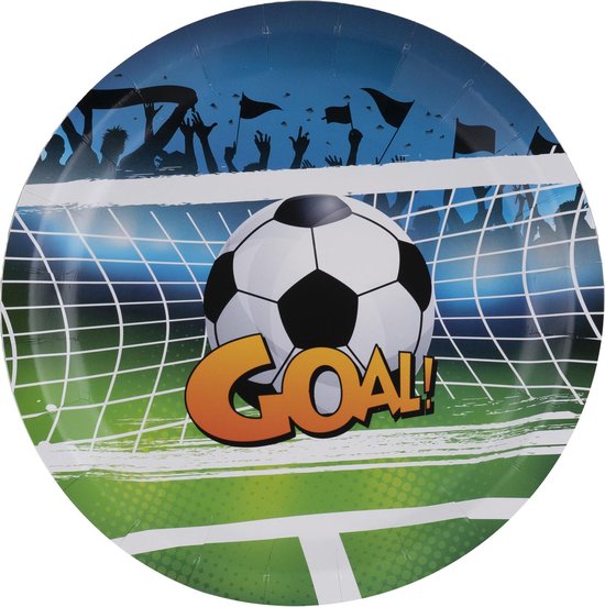 Funny Fashion - Πιάτα Πάρτι Goal 62723