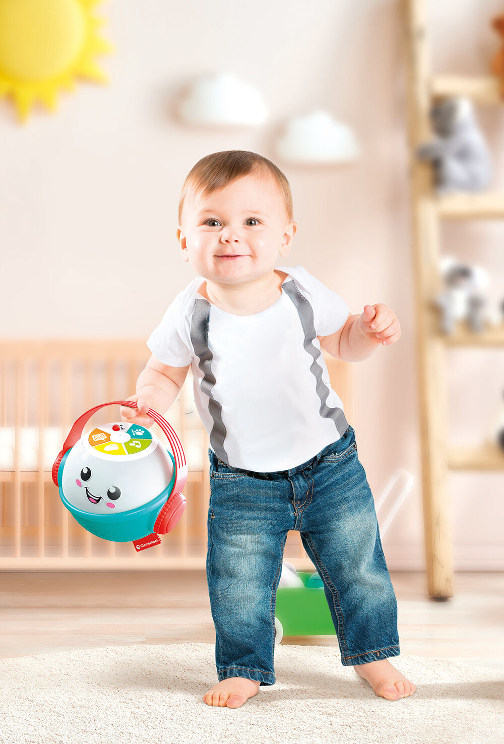 Baby Clementoni - Βρεφικό Εκπαιδευτικό Dixi Η Έξυπνη Βοηθός 63263