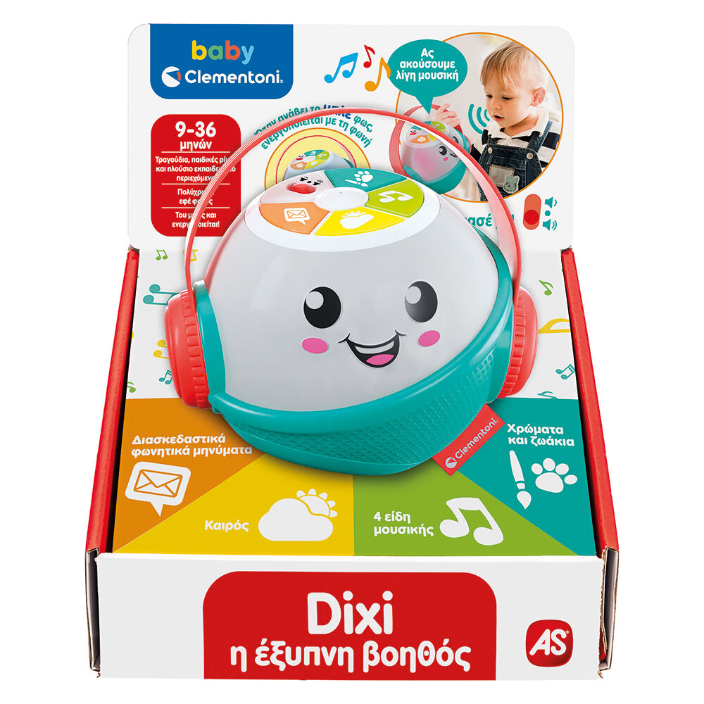 Baby Clementoni - Βρεφικό Εκπαιδευτικό Dixi Η Έξυπνη Βοηθός 63263