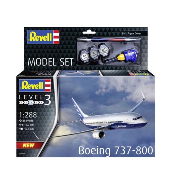 Revell - Model Set, Boeing 737-800 63809