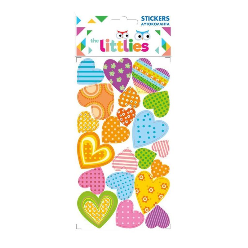The Littlies – Αυτοκόλλητα Puffy, Καρδίες 646997