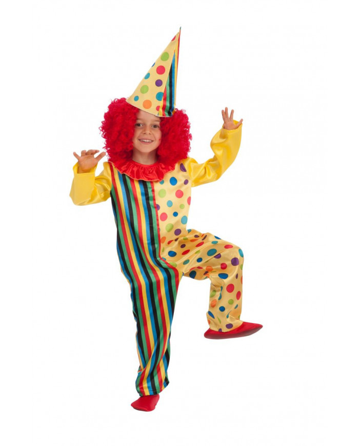 Carnival Toys – Αποκριάτικη Στολή Παιδική, Clown 8 - 11 Ετών 66019