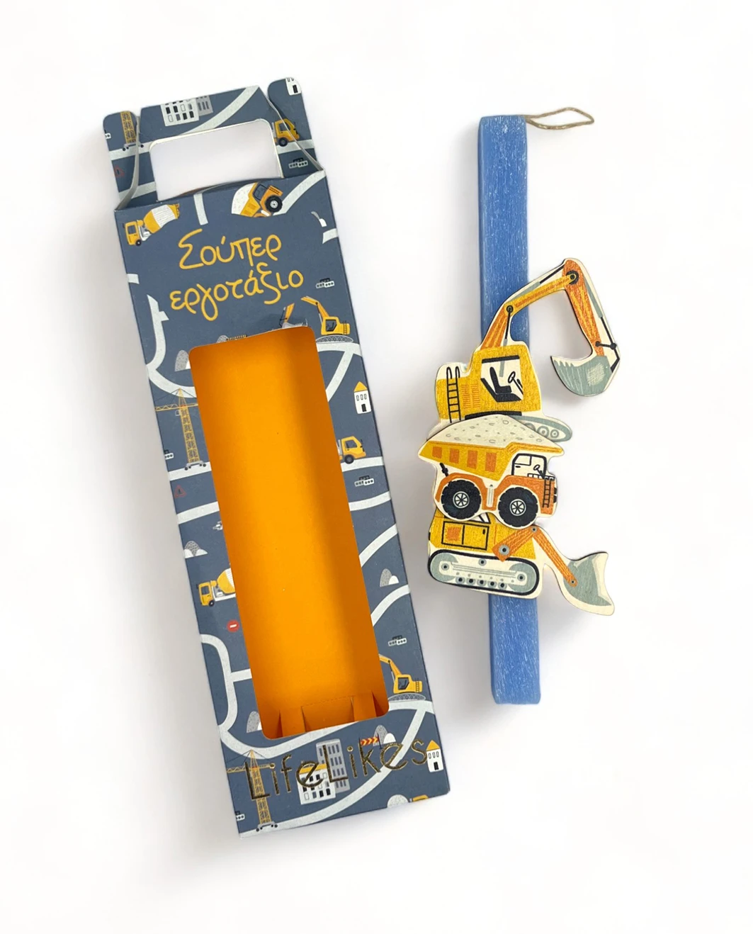 Life Likes - Λαμπάδα  Σούπερ Εργοτάξιο 6685