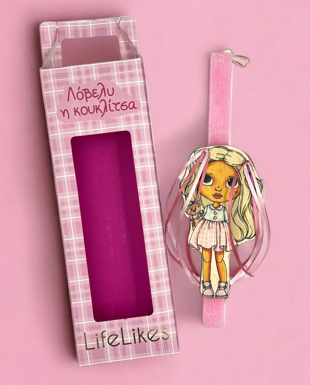 Life Likes - Λαμπάδα "Λόβελυ η Κουκλίτσα" Σε Κουτί 6690
