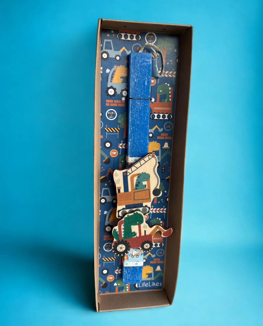 Life Likes - Λαμπάδα Δεινόσαυρος Εκσκαφέας 6695