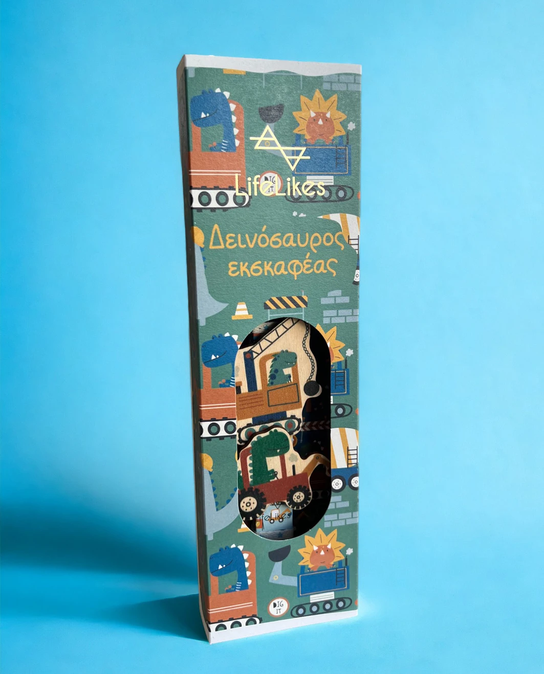 Life Likes - Λαμπάδα Δεινόσαυρος Εκσκαφέας 6695