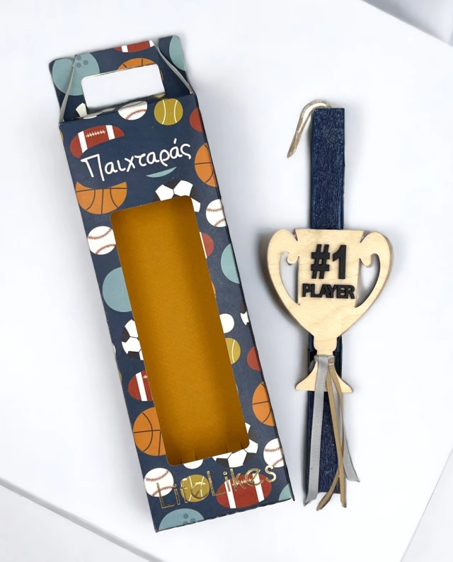 Life Likes - Λαμπάδα Ο Παιχταράς 6700