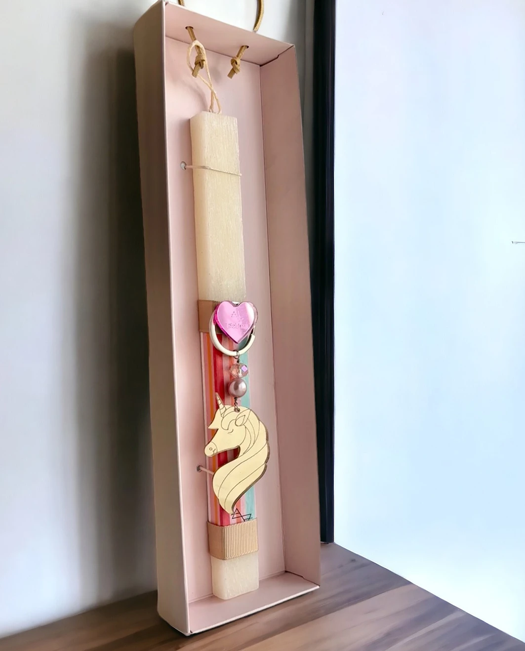 Life Likes - Λαμπάδα Μονόκερος Μπρελόκ, Ροζ 6724