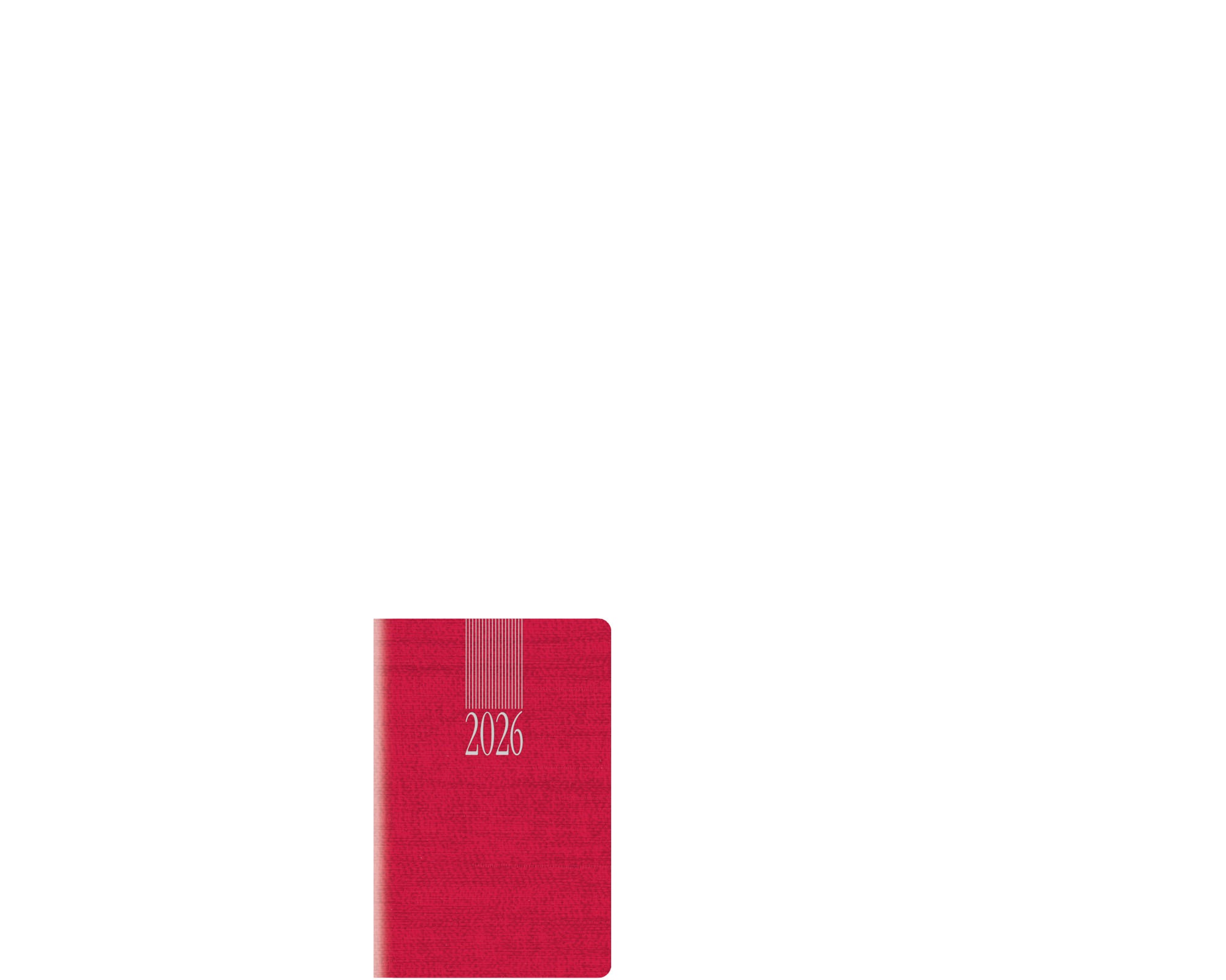 Θεοφύλακτος - Διήμερο Ημερολόγιο Kashmir 2026, Red 7x10 681AI.989 Θεοφύλακτος - Διήμερο Ημερολόγιο Kashmir 2026, Red 7x10 681AI.989