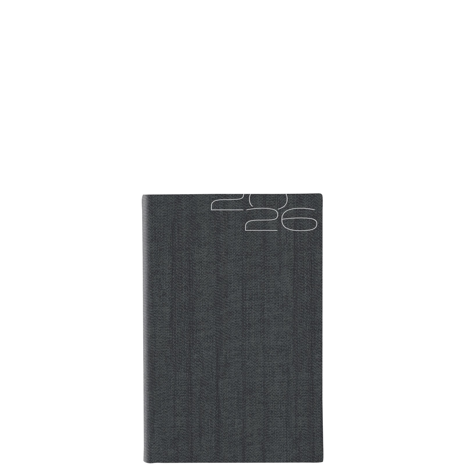 Θεοφύλακτος - Ημερήσιο Ημερολόγιο Kashmir Flat 2026, Charcoal 11x16.5 6852C.D57