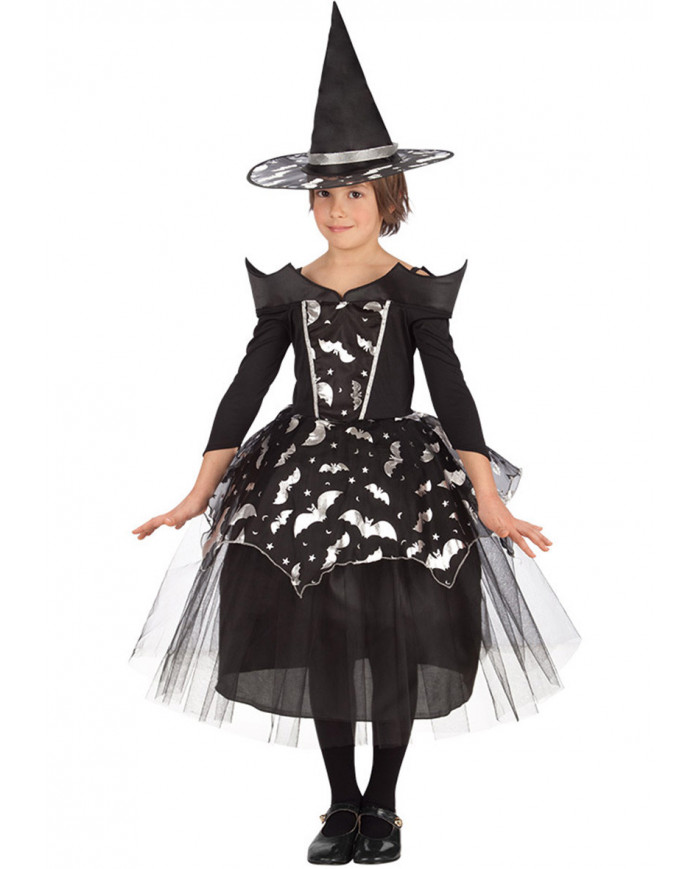 Carnival Toys – Αποκριάτικη Στολή Παιδική, Μάγισσα Με Τούλι & Διακοσμητικά 68674