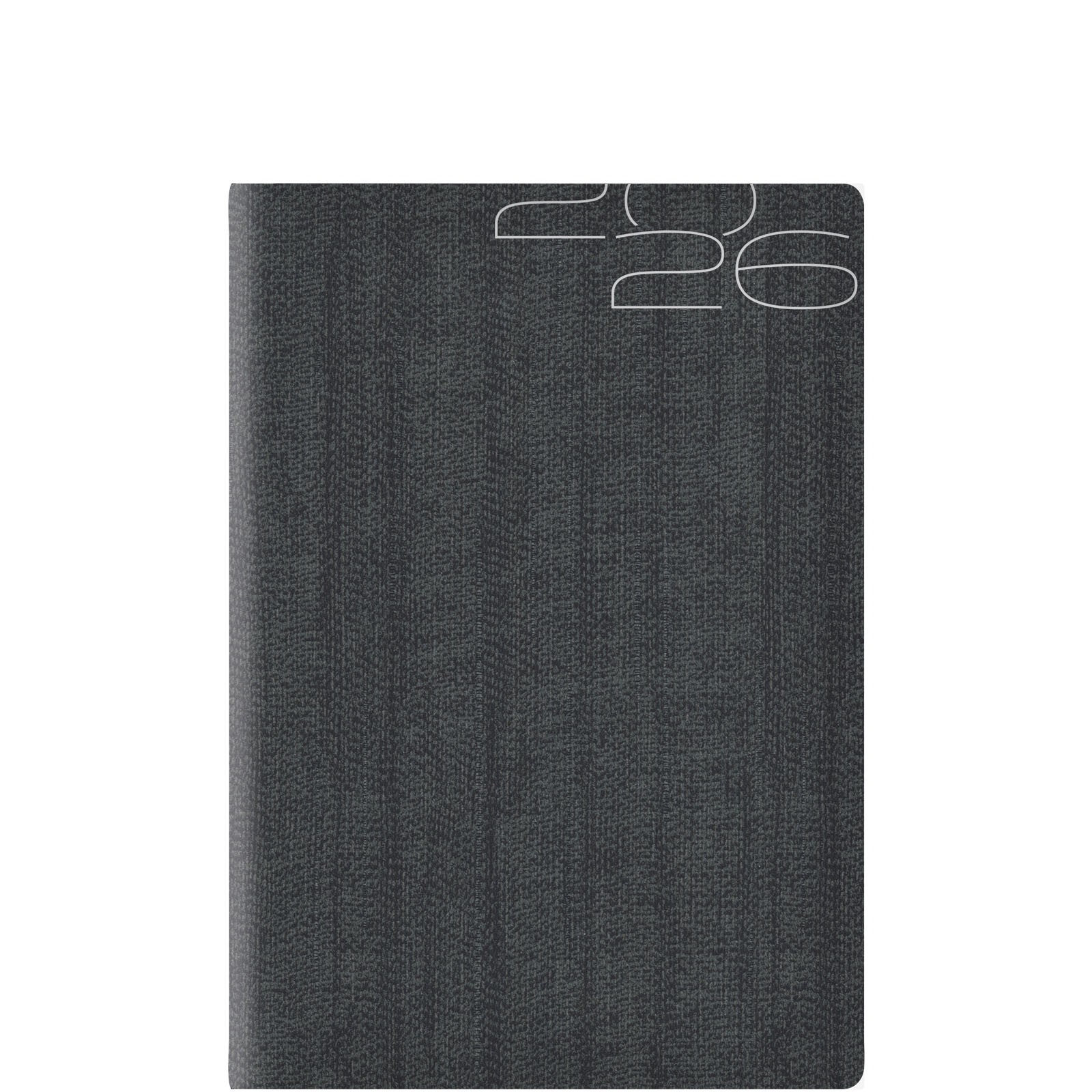 Θεοφύλακτος - Ημερήσιο Ημερολόγιο Kashmir Flat 2026, Charcoal 17x24 6872C.D57