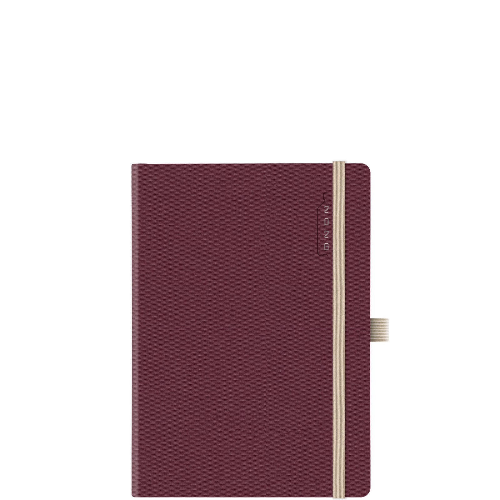 Θεοφύλακτος - Ημερήσιο Ημερολόγιο Oceano Eco Plus 2026, Bordeaux 14.5x20.5 691KY.328