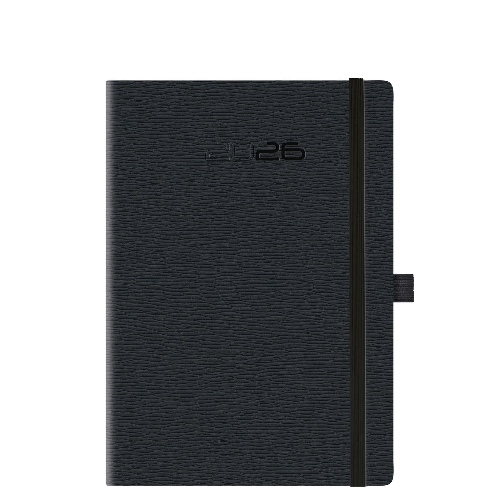 Θεοφύλακτος - Εβδομαδιαίο Ημερολόγιο Rivoli Plus 2026, Black 17x24 6937R.B03