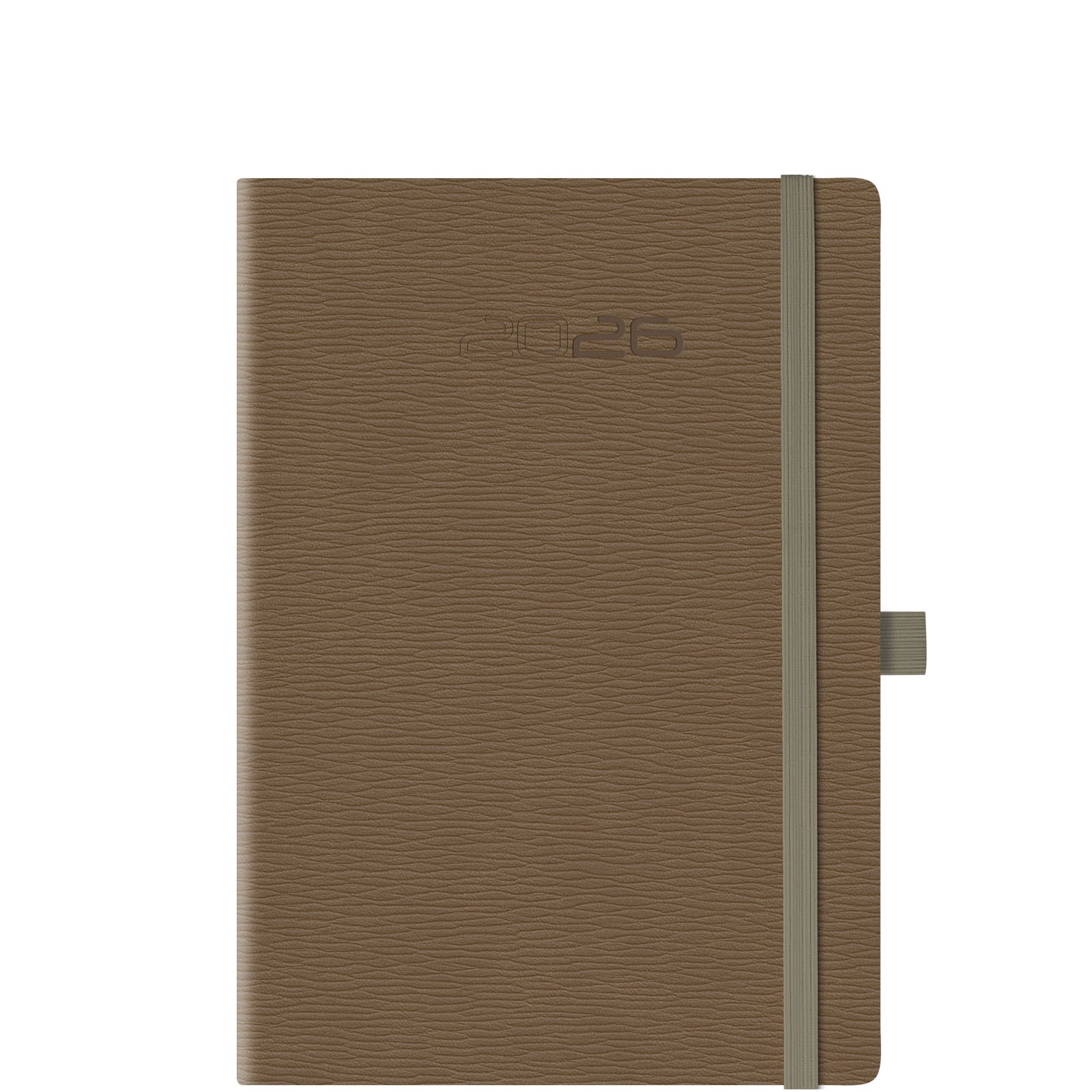 Θεοφύλακτος - Εβδομαδιαίο Ημερολόγιο Rivoli Plus 2026, Tobacco 17x24 6937R.B15