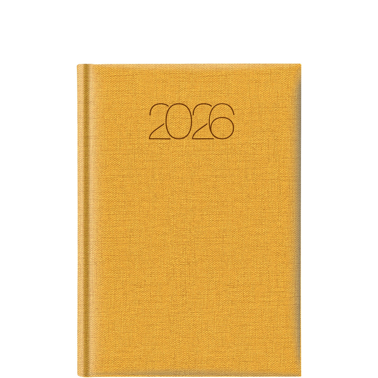 Θεοφύλακτος - Ημερήσιο Ημερολόγιο Cotton Classic 2026, Mustard 17x24 696JO.E43