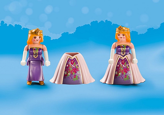 Playmobil Princess - Maxi Βαλιτσάκι, Πριγκίπισσες Με Μονόκερο 70107