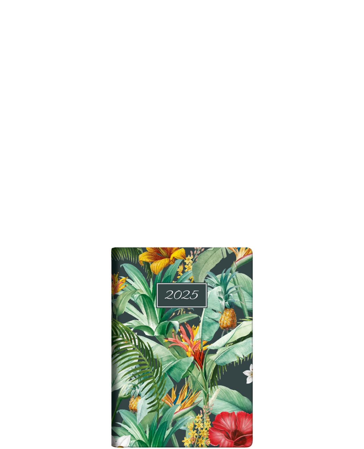 Θεοφύλακτος - Ημερήσιο Ημερολόγιο Fancy 2025, 9x13 Tropical Flowers 70599.002