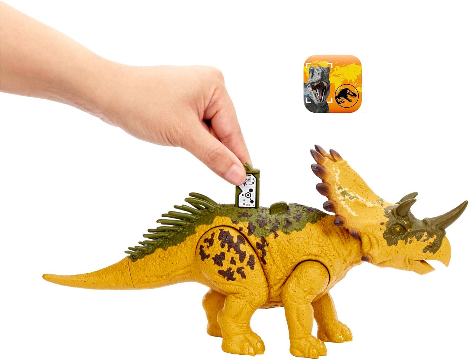 Mattel Jurassic World - Dino Trackers, Wild Roar, Regaliceratops HLP19 (HLP14)
