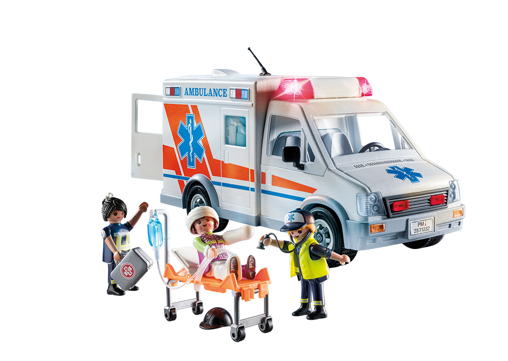 Playmobil City Action - Ασθενοφόρο Με Διασώστες 71232 Playmobil City Action - Ασθενοφόρο Με Διασώστες 71232