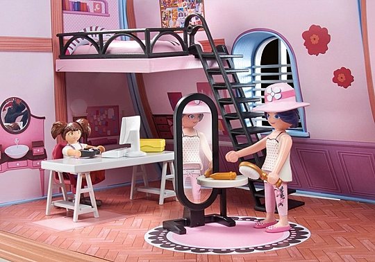 Playmobil Miraculous - Το Δωμάτιο Της Marinette 71334