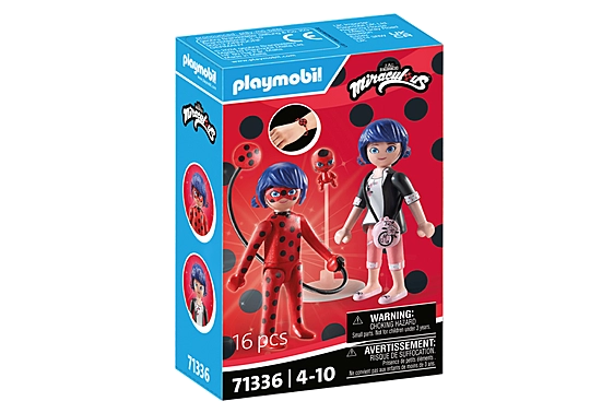 Playmobil Miraculous - Marinette & Ladybug 71336