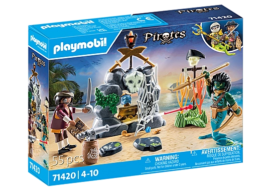 Playmobil Pirates - Πειρατές Και Κυνήγι Θησαυρού 71420