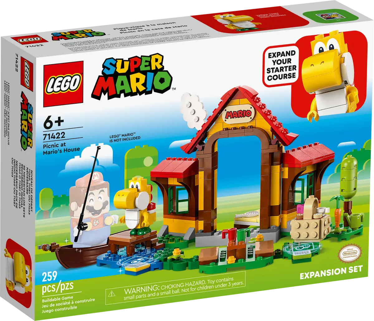 Lego Super Mario - Picnic at Mario's House Expansion Set 71422