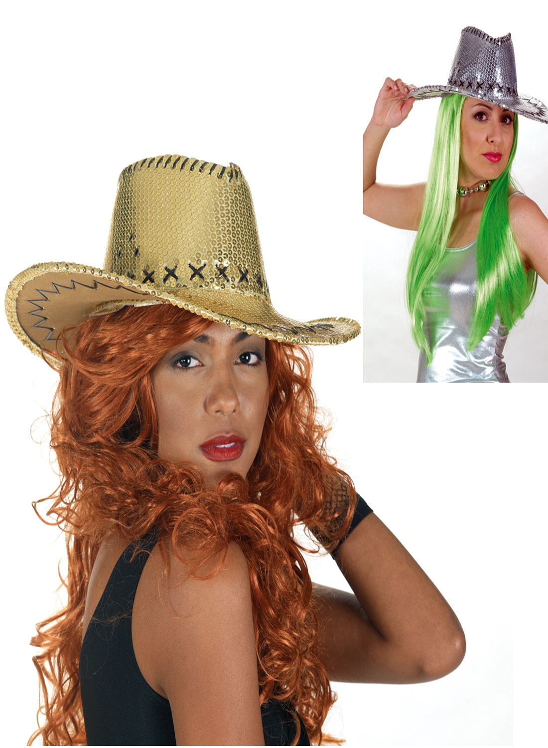 Funny Fashion - Καπέλο Κάου Μπόι Με Πούλια 71428