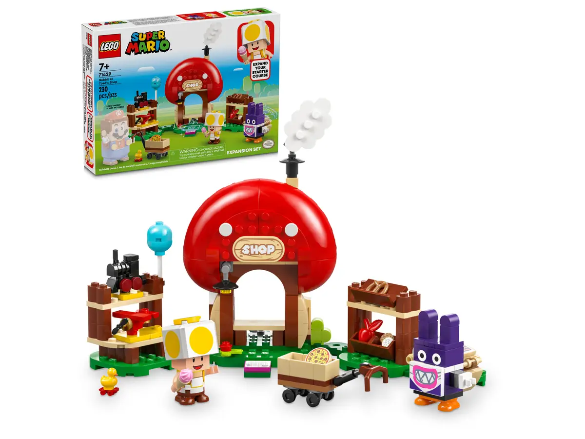 Lego Super Mario - Nabbit at Toad's Shop Expansion Set 71429