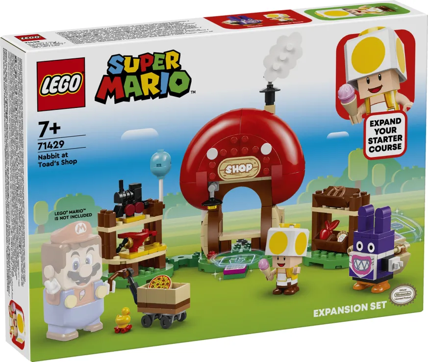 Lego Super Mario - Nabbit at Toad's Shop Expansion Set 71429