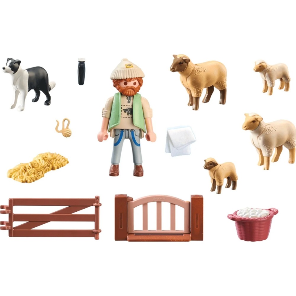 Playmobil Country - Βοσκός Με Προβατάκια 71444
