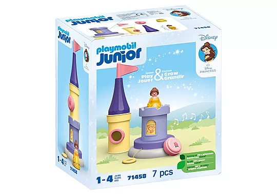 Playmobil Junior - Ο Μουσικός Πύργος Της Μπελ 71458