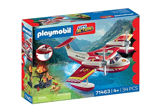 Playmobil City Action - Πυροσβεστικό Υδροπλάνο 71463