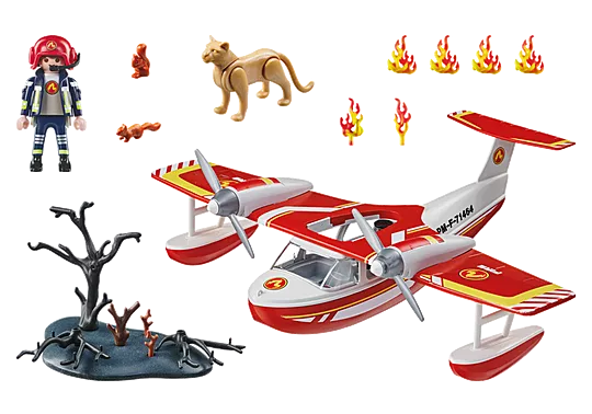 Playmobil City Action - Πυροσβεστικό Υδροπλάνο 71463
