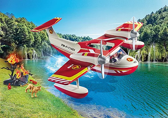 Playmobil City Action - Πυροσβεστικό Υδροπλάνο 71463