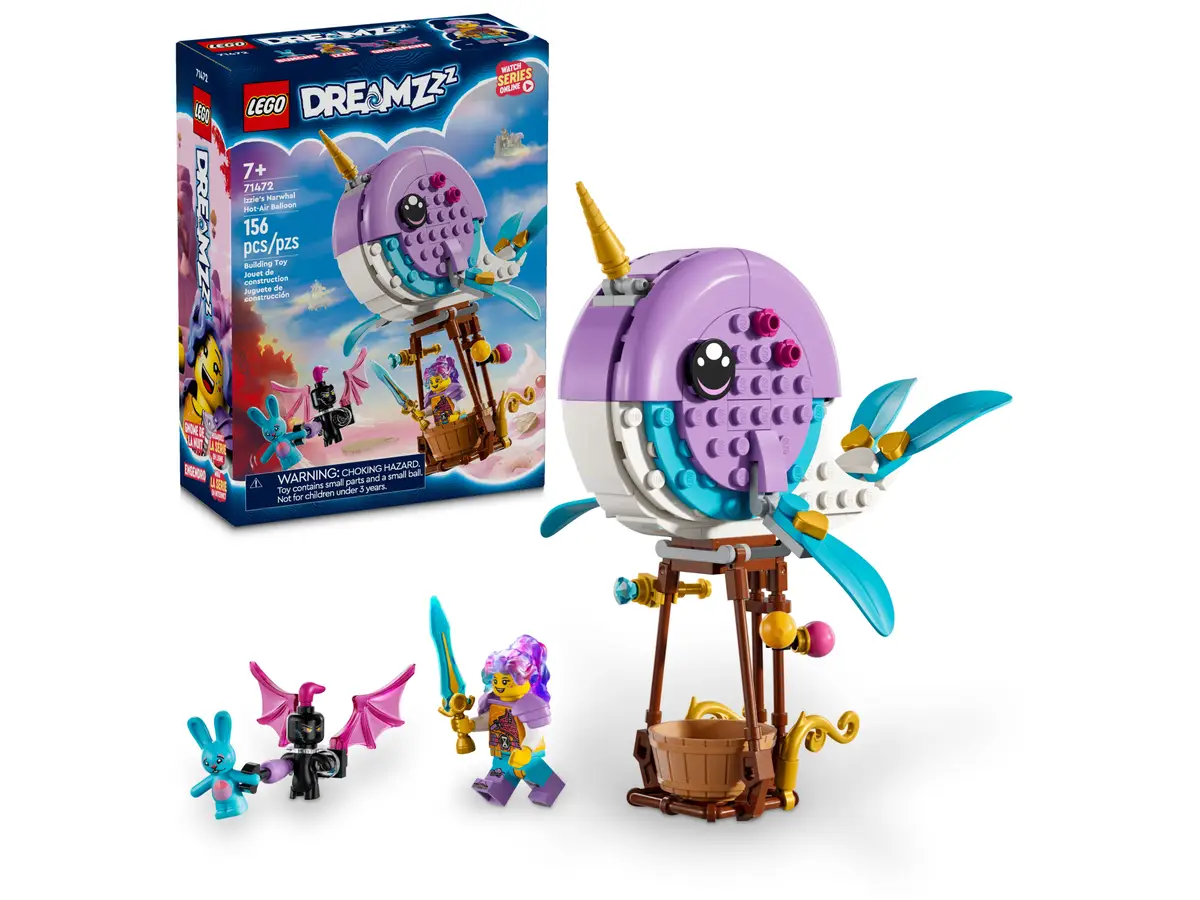 Lego Dreamzzz -Izzie's Narwhal Hot-Air Balloon 71472