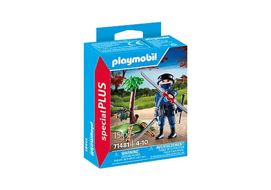 Playmobil Special Plus - Νίντζα Με Εξοπλισμό Μάχης 71481