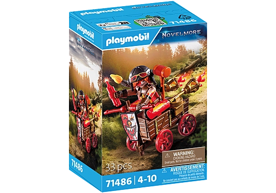 Playmobil Novelmore - Ο Kahboom Με Το Αγωνιστικό Του Όχημα 71486
