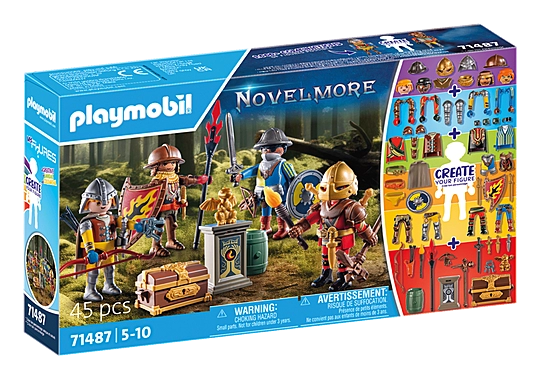 Playmobil My Figures - Ιππότες Του Novelmore 71487