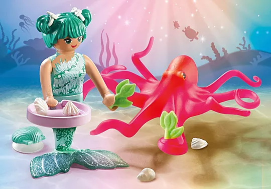 Playmobil Princess Magic - Γοργόνα Με Χταπόδι 71503