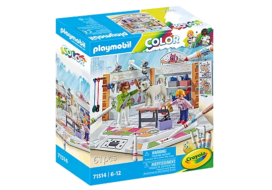 Playmobil Color - Κομμωτήριο Σκύλων 71514