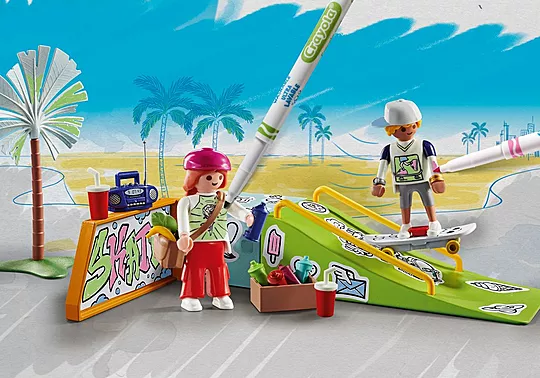 Playmobil Color - Πάρκο Skate 71515